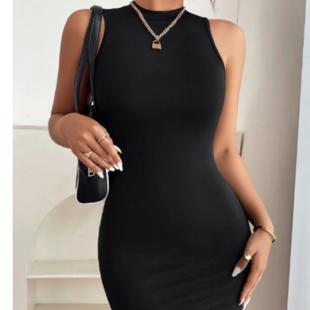 Shein Petite XXS Little Black Dress